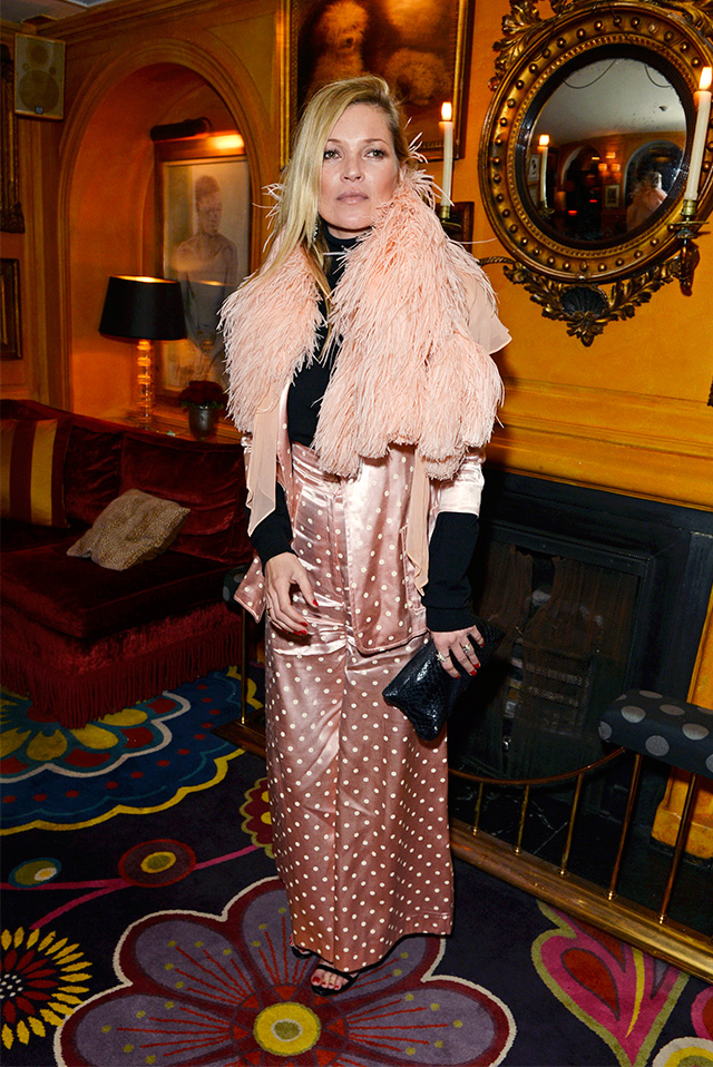 Кейт Мосс Кейт Мосс на праздновании юбилея ночного клуба в Лондоне (фото 1)