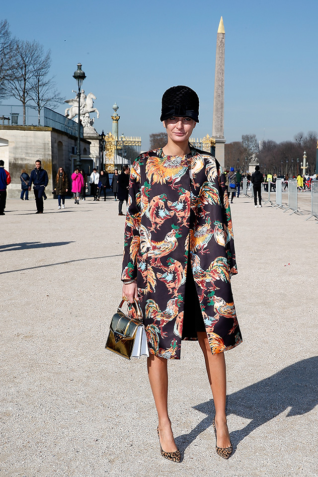 Джованна Батталья Гости показов Dries Van Noten, Rochas, Carven, Vionnet (фото 6)