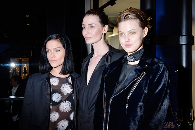 Открытие выставки в бутике Karl Lagerfeld в Париже (фото 3)