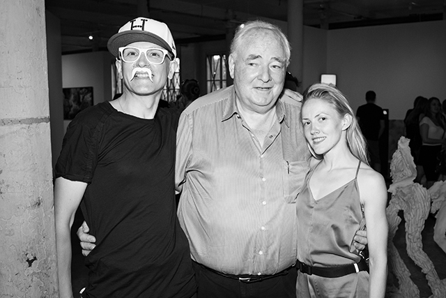 Андрей Бартенев и Николас Ильин Открытие V Московской международной биеннале молодого искусства (фото 9)