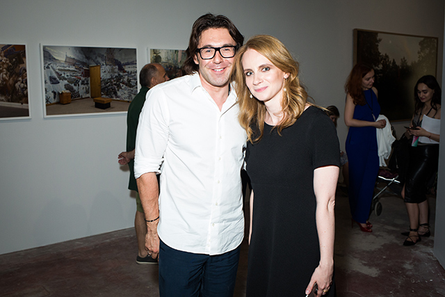 Андрей Малахов и Екатерина Кибовская Открытие V Московской международной биеннале молодого искусства (фото 1)