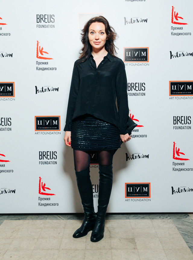 Евгения Милова Церемония награждения и ужин Премии Кандинского — 2014 (фото 15)