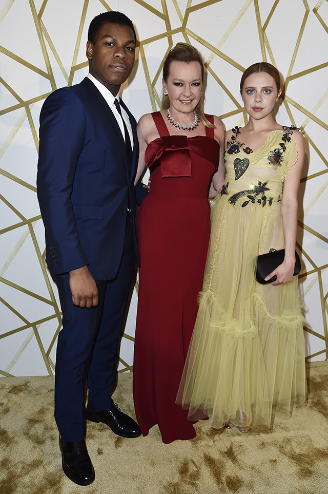 Джон Бойега, Каролина Шойфеле и Бел Паули Гости церемонии Trophée Chopard в Каннах (фото 3)