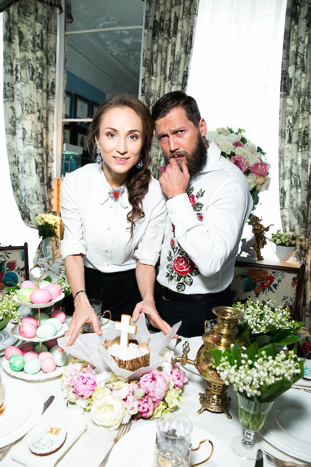 Екатерина Шипулина и Петр Аксенов Праздничное чаепитие Axenoff Jewellery (фото 5)
