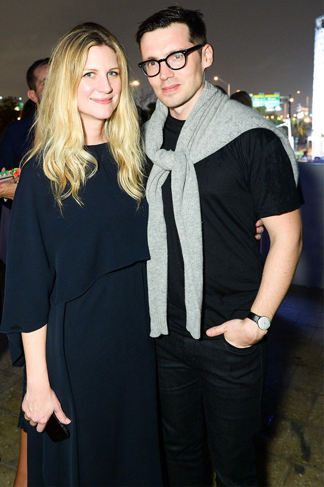 Кристина О'Нилл и Эрдем Моралиоглу Коктейль журнала WSJ в честь Со Фудзимото в Майами (фото 4)