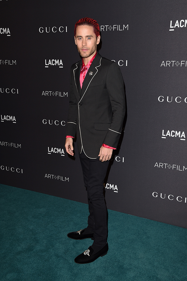 Джаред Лето Торжественный вечер LACMA-2015 Art + Film и Gucci (фото 12)