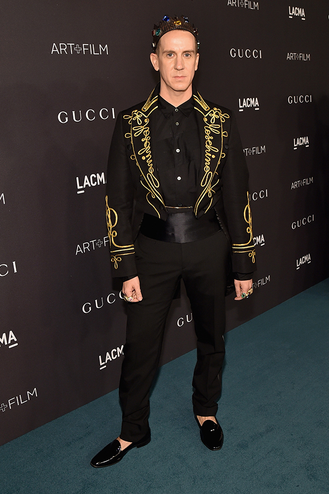 Джереми Скотт Торжественный вечер LACMA-2015 Art + Film и Gucci (фото 2)