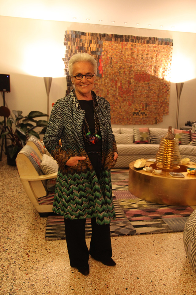 Коктейль Missoni после показа в Милане (фото 2)