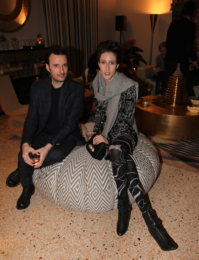 Коктейль Missoni после показа в Милане (фото 8)