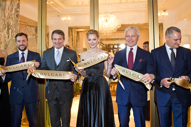 Открытие бутика Bvlgari в ГУМе (фото 1)
