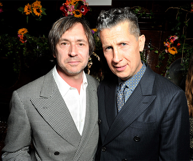 Марк Ньюсон и Стефано Тонки Ужин Даши Жуковой в честь Франческо Веццоли (фото 14)