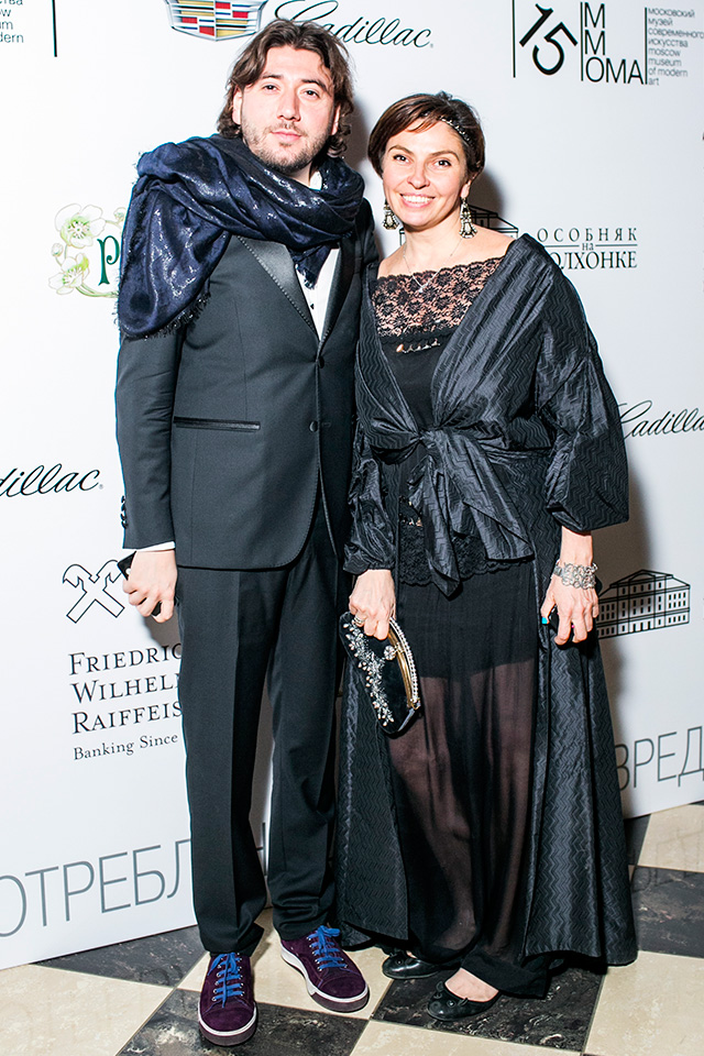 Михаил Друян и Наталья Синдеева Торжественный прием в честь 15-летия ММОМА (фото 7)