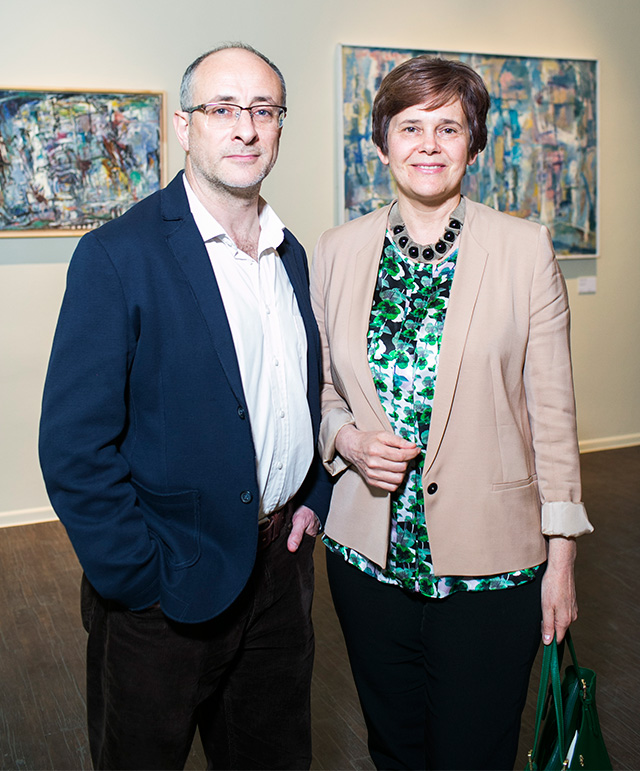 Михаил Каменский и Ирина Прохорова Торжественный прием в честь 15-летия ММОМА (фото 22)