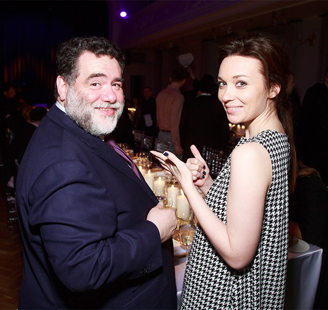 Михаил Куснирович и Евгения Милова Торжественный прием в честь 15-летия ММОМА (фото 14)