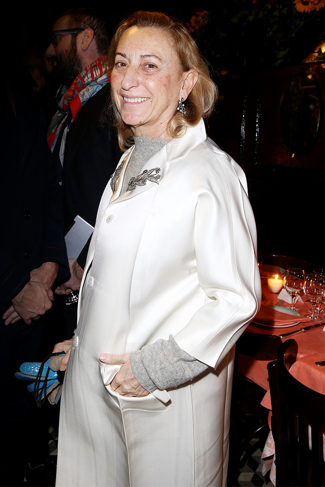 Миучча Прада Ужин Даши Жуковой в честь Франческо Веццоли (фото 3)