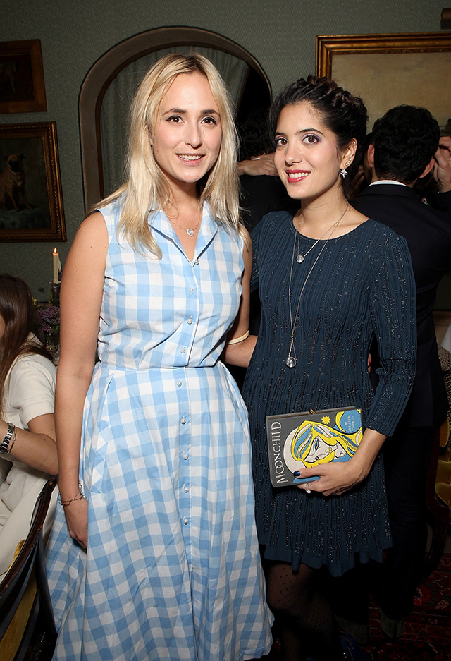Элизабет Фон Турн-и-Таксис и Нур Фэйрс Гости вечера Moda Operandi в Лондоне (фото 5)