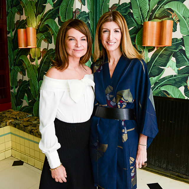 Натали Массене и Сара Рутсон Ужин Net-a-Porter в Нью-Йорке (фото 1)