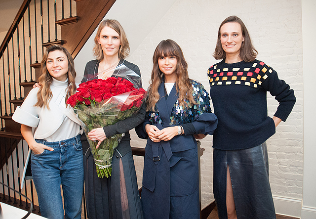 Насиба Адилова, Габриэла Херст и Мирослава Дума Гости обеда Габриэлы Херст в Нью-Йорке (фото 2)