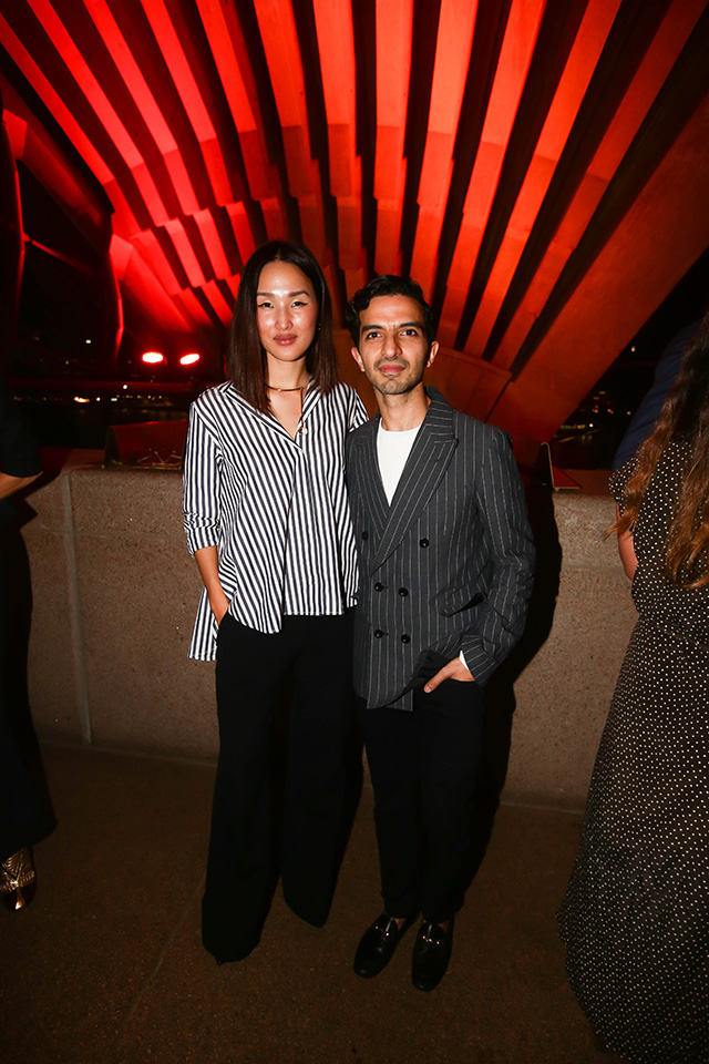 Николь Уорн и Имран Амед Круглый стол Business of Fashion в Сиднее (фото 5)