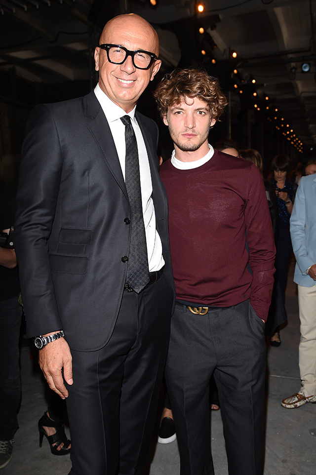 Марко Биццарри и Нильс Шнайдер Гости показа Gucci, весна-лето 2016 (фото 6)