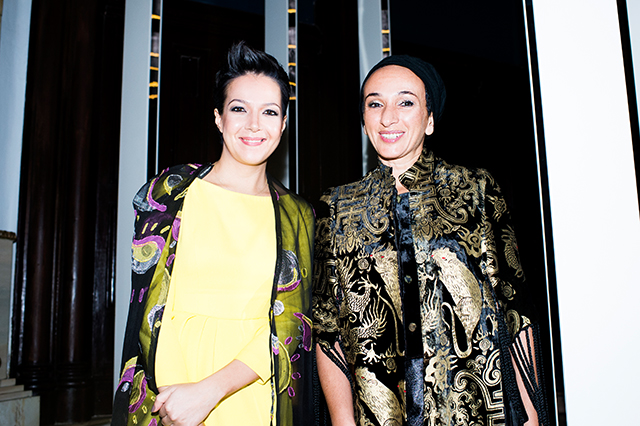 Ксения Чилингарова и Айдан Салахова Ужин L’Officiel в Центральном доме литераторов (фото 16)