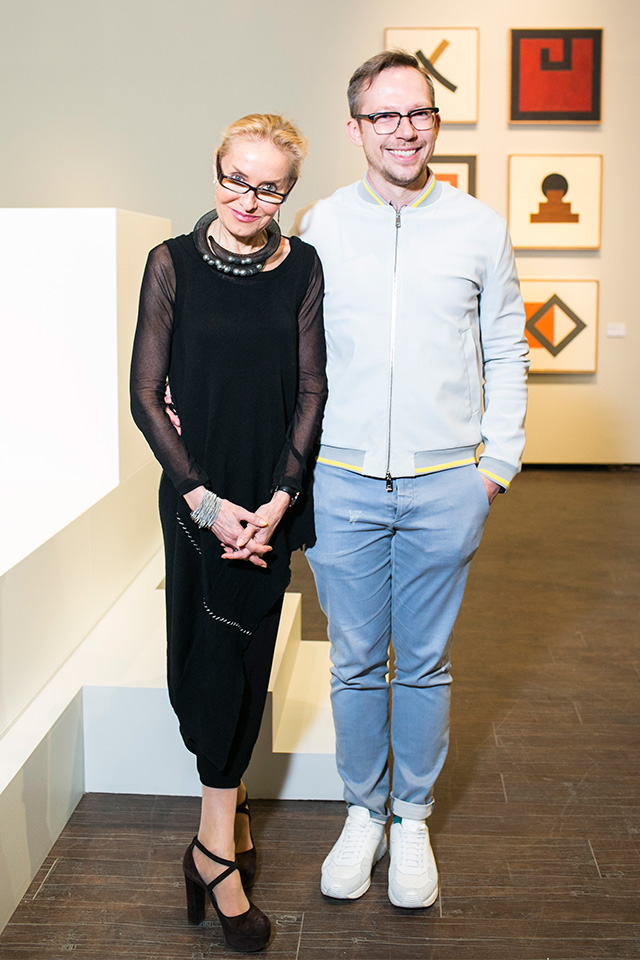 Ольга Свиблова и Антон Белов Торжественный прием в честь 15-летия ММОМА (фото 3)