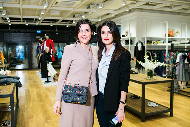 Ольга Шелест и Ксения Соловьева Гости ЦУМ Fashion Show (фото 4)