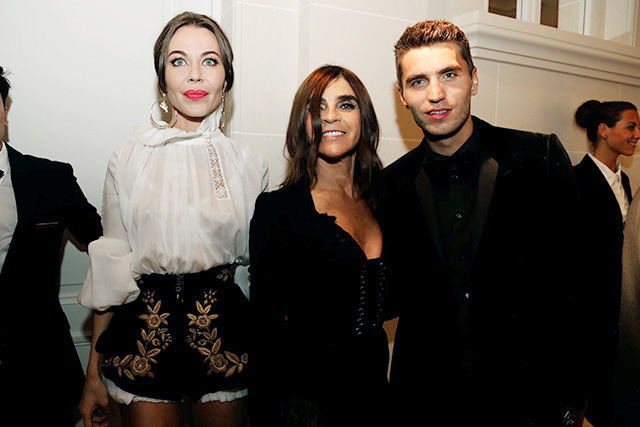 Вечер Карин Ройтфельд в Париже (фото 11)