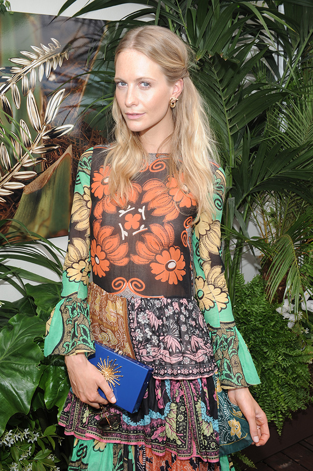 Поппи Делевинь Презентация коллекции Chopard Palm Verte (фото 3)