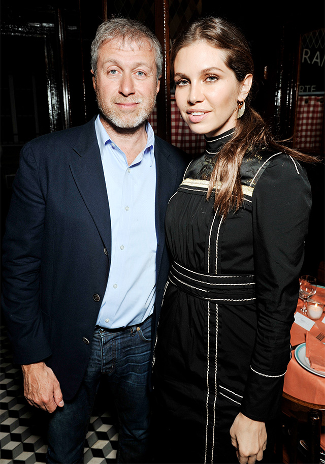 Роман Абрамович и Даша Жукова Ужин Даши Жуковой в честь Франческо Веццоли (фото 2)