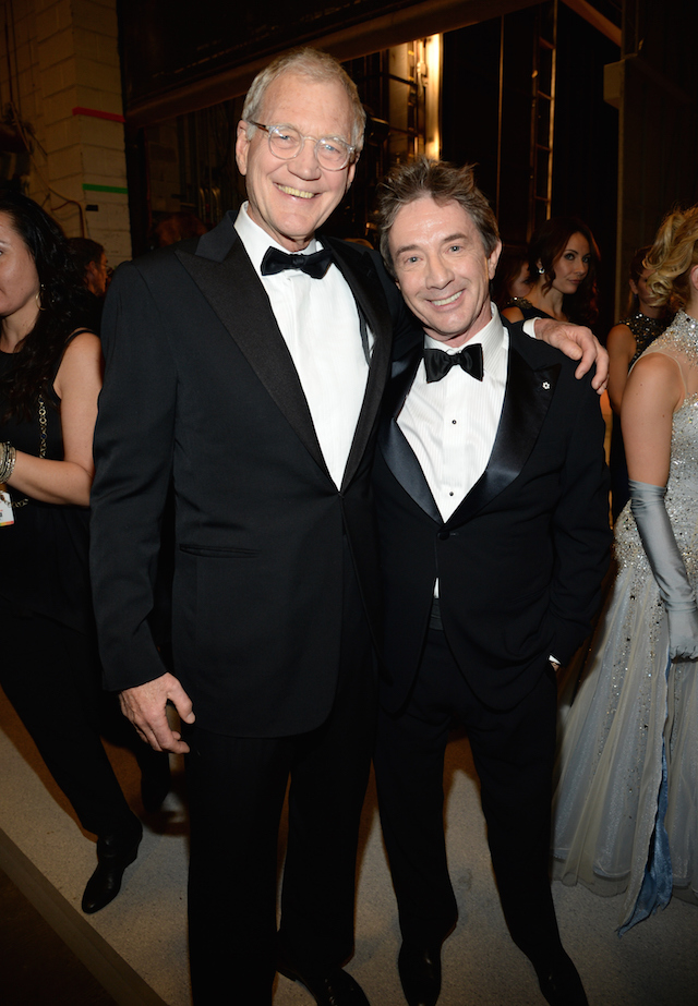 Дэвид Леттерман и Мартин Шорт Церемония награждения ежегодной премии Кеннеди-центра в Вашингтоне (фото 6)