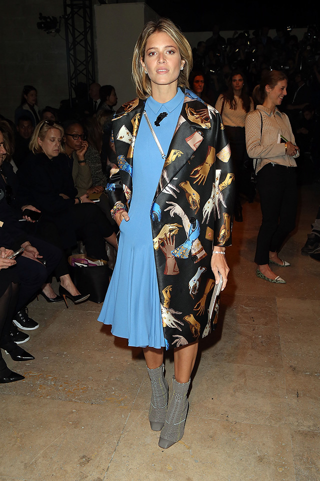 Хелена Бордон Гости показов Dries Van Noten, Rochas, Carven, Vionnet (фото 3)