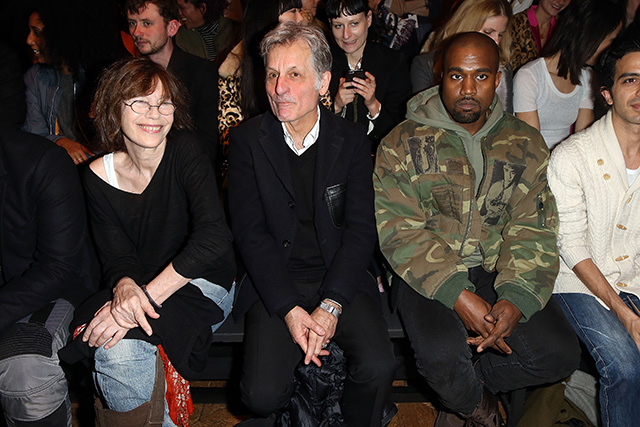 Джейн Биркин и Канье Уэст Гости показов Dries Van Noten, Rochas, Carven, Vionnet (фото 1)