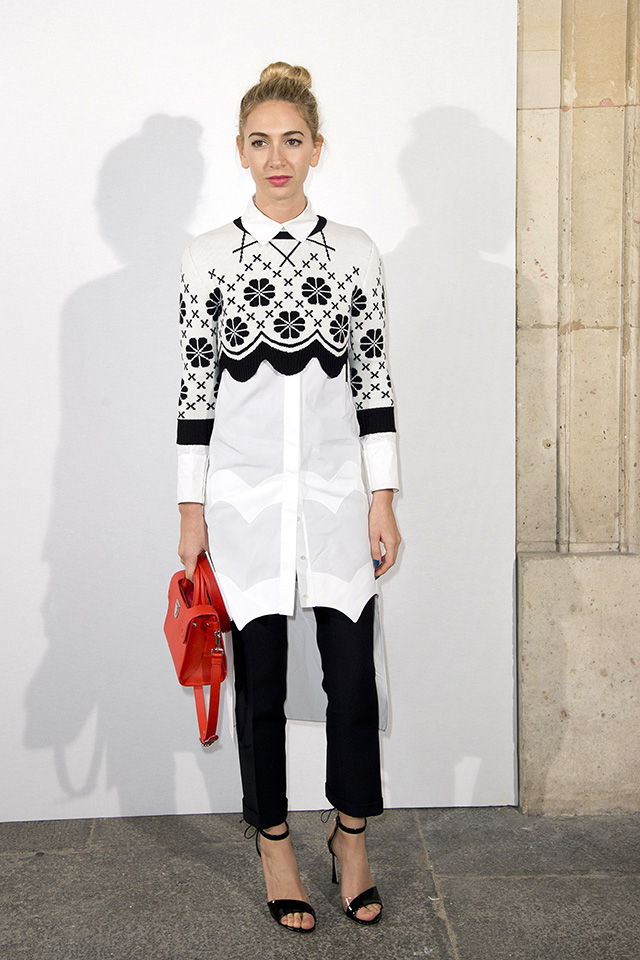 Гости показа Dior в Париже (фото 21)