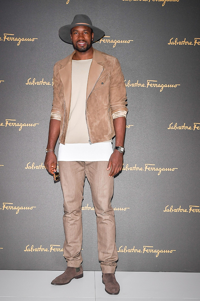 Гости показа Salvatore Ferragamo в Милане (фото 4)