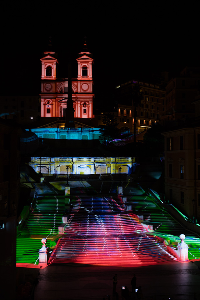 Открытие Испанской лестницы в Риме (фото 6)