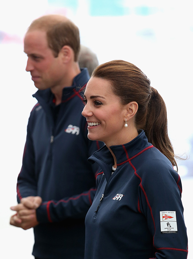 Герцог и герцогиня Кембриджские на парусной регате (фото 2)