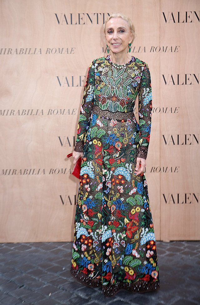 Франка Соццани Неделя высокой моды: гости показа Valentino (фото 8)