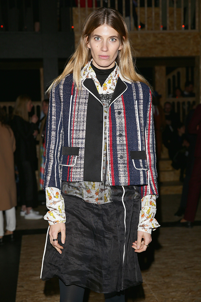 Гости показа Prada осень-зима 2016 (фото 2)