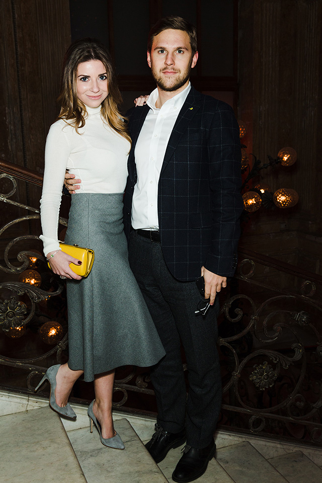 Галина Юдашкина, Петр Максаков Презентация нового смартфона Vertu for Bentley в Москве (фото 11)