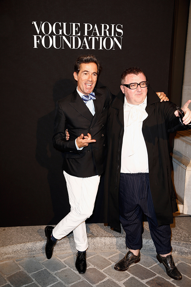 Винсент Даре и Альбер Эльбаз Гости гала-вечера Vogue Paris Foundation (фото 8)