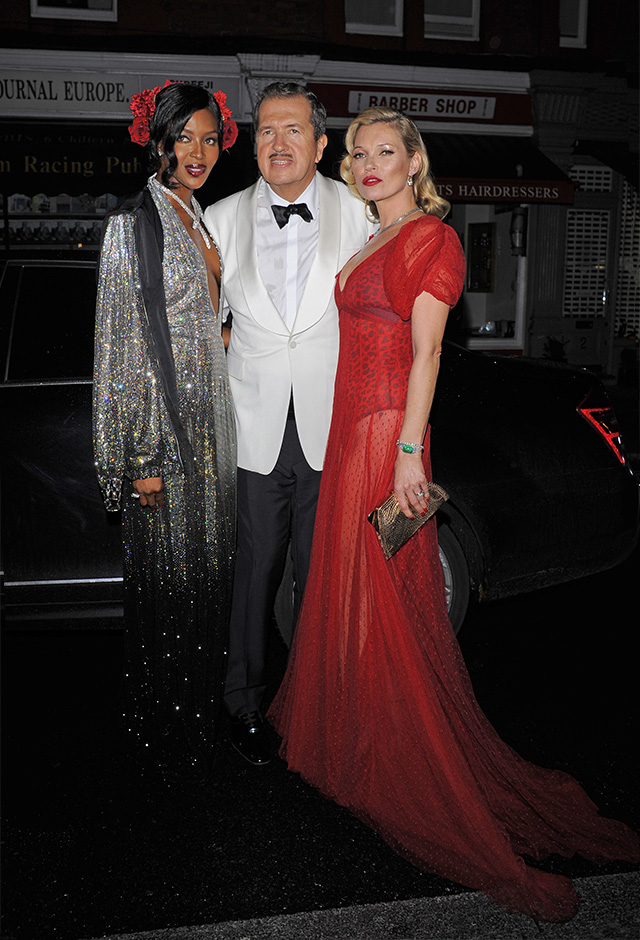 Празднование юбилея Марио Тестино в Лондоне (фото 8)