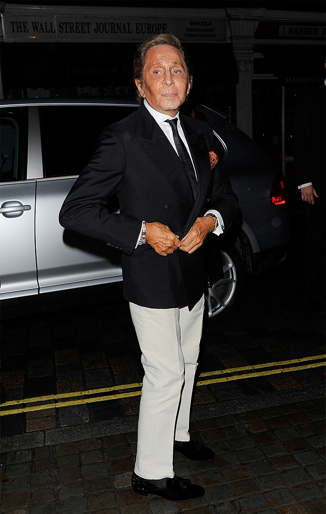 Празднование юбилея Марио Тестино в Лондоне (фото 3)