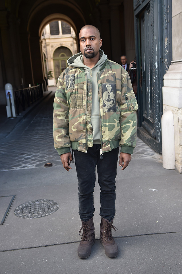 Канье Уэст Гости показов Dries Van Noten, Rochas, Carven, Vionnet (фото 2)