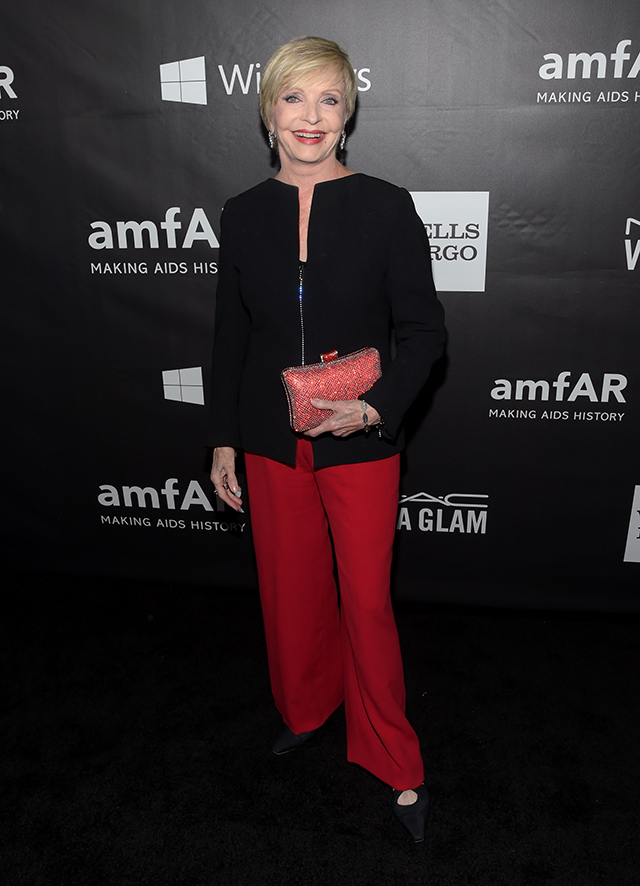 Флоренс Хендерсон Благотворительный вечер ассоциации amfAR в Лос-Анджелесе (фото 15)