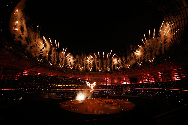 Церемония закрытия первых Европейских игр (фото 1)