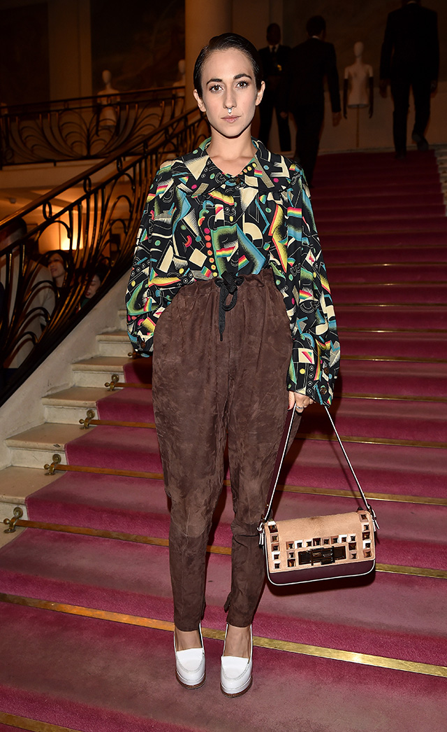Неделя высокой моды в Париже: гости показа Fendi (фото 2)