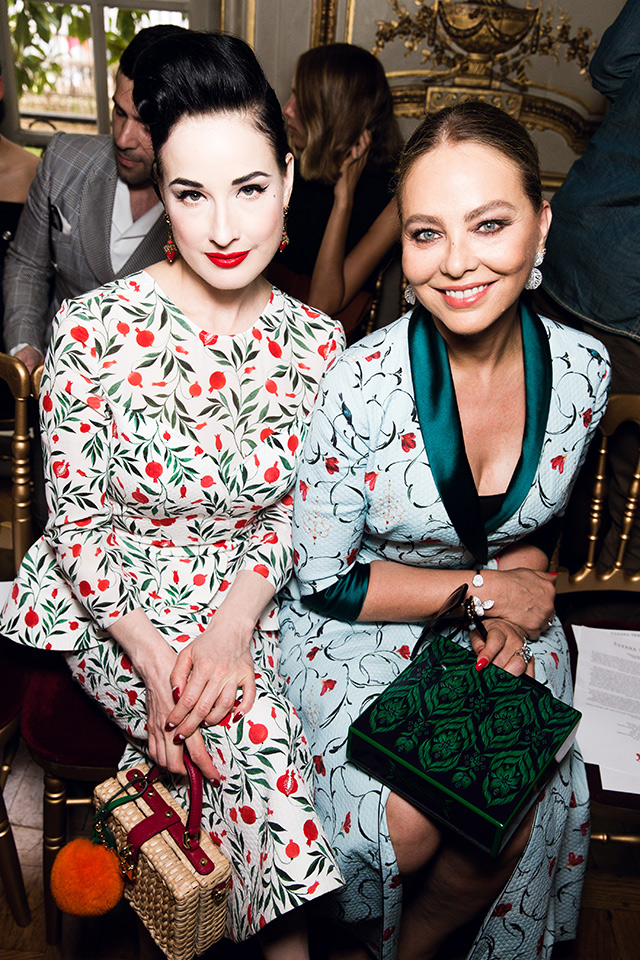 Неделя высокой моды в Париже: гости показа Ulyana Sergeenko (фото 8)