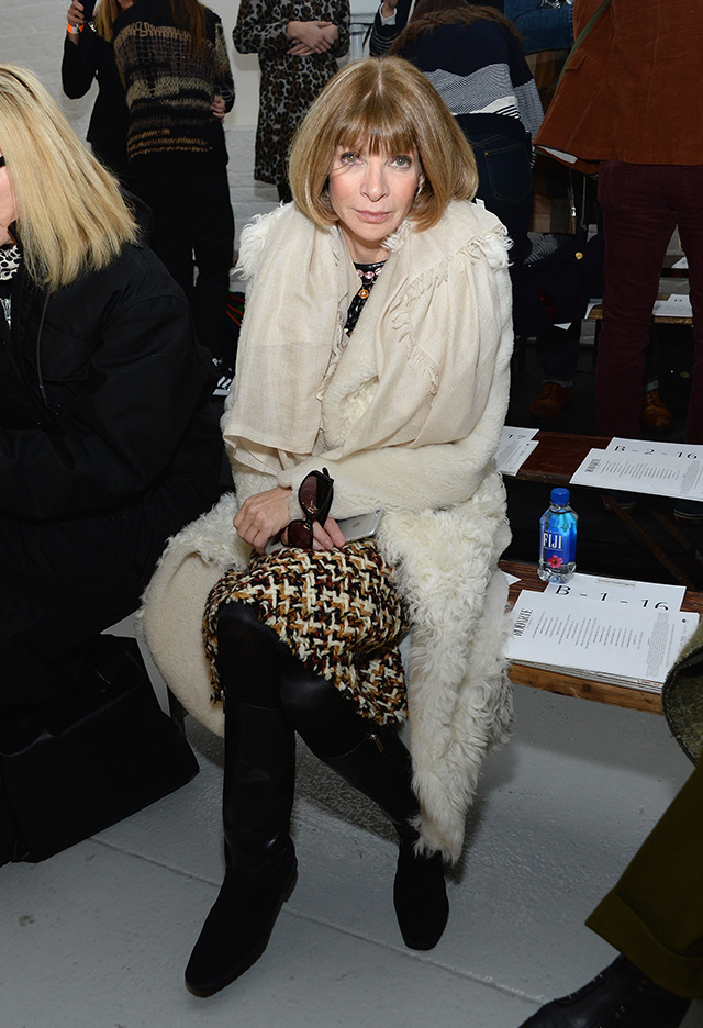 Анна Винтур Гости показов Rodarte и Marc by Marc Jacobs (фото 4)