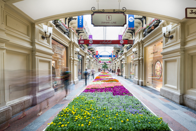 Фестиваль цветов в ГУМе (фото 3)